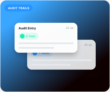 Audit trails
