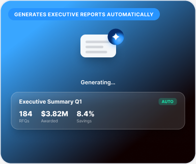 Generates Executive Reports Automatically
