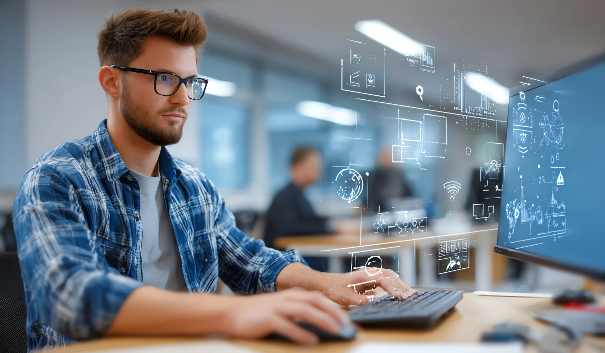it specialist managing erp system
